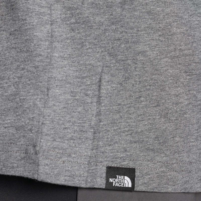 Férfi póló The North Face Simple Dome medium grey heather 4