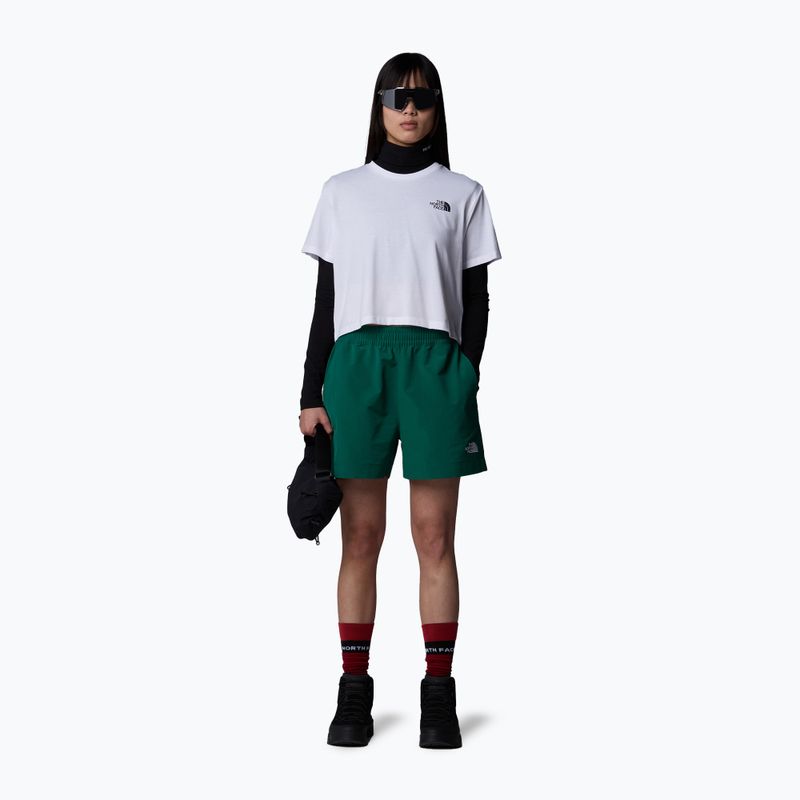The North Face női Simple Dome Cropped Slim Tee tnf fehér 2