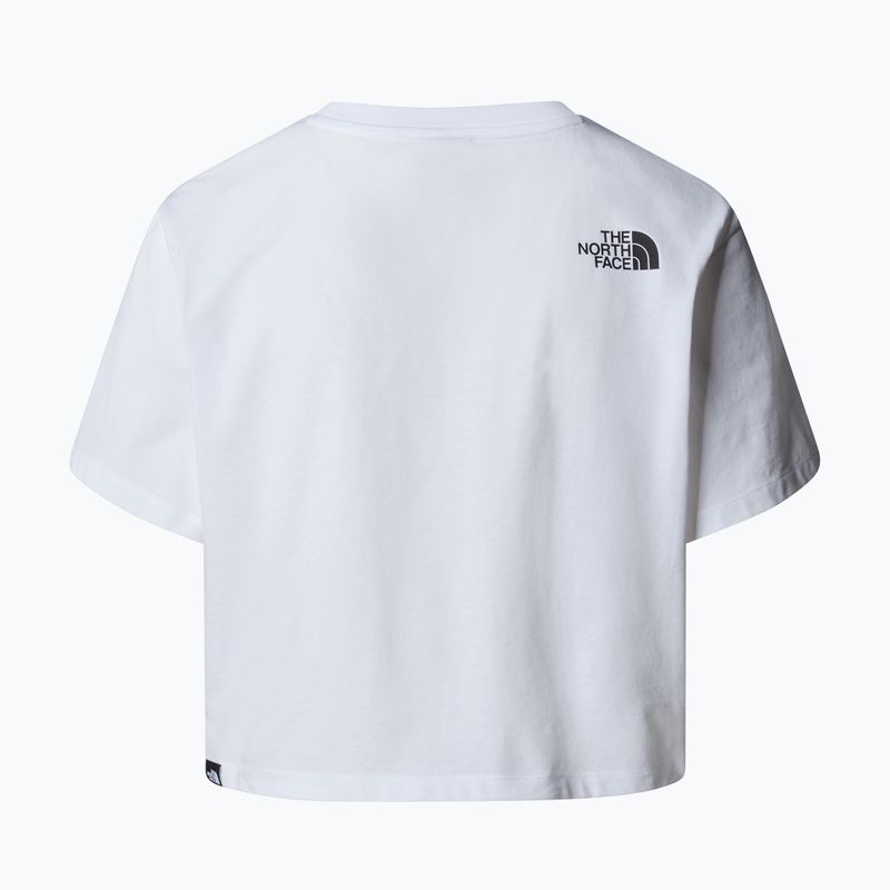 The North Face női Simple Dome Cropped Slim Tee tnf fehér 5