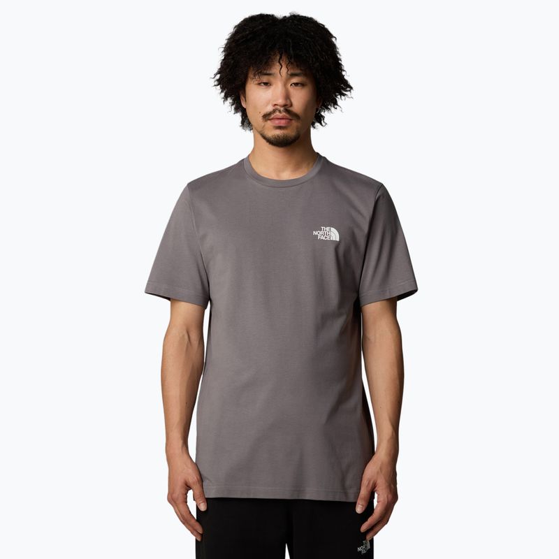 Férfi The North Face Simple Dome Tee füstölt gyöngyház póló 3