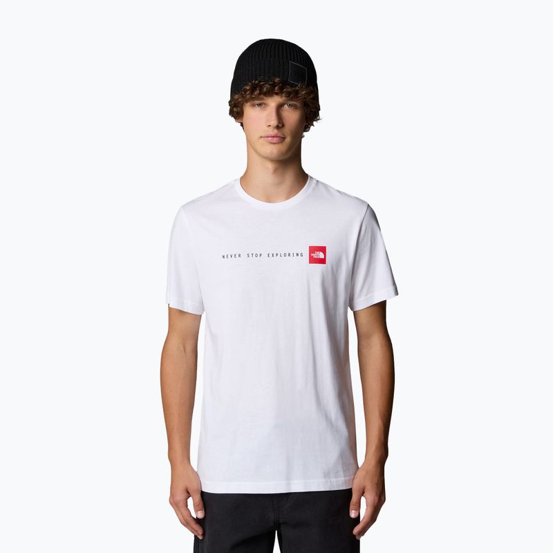 Férfi póló The North Face Never Stop Exploring Tee tnf fehér
