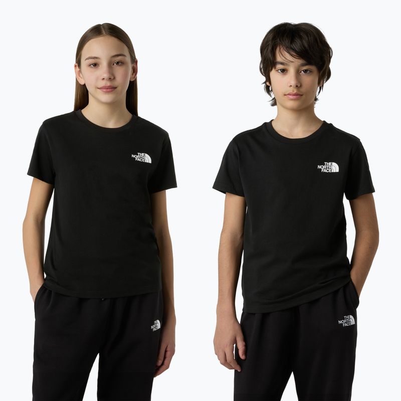 The North Face Simple Dome gyermek póló fekete 3