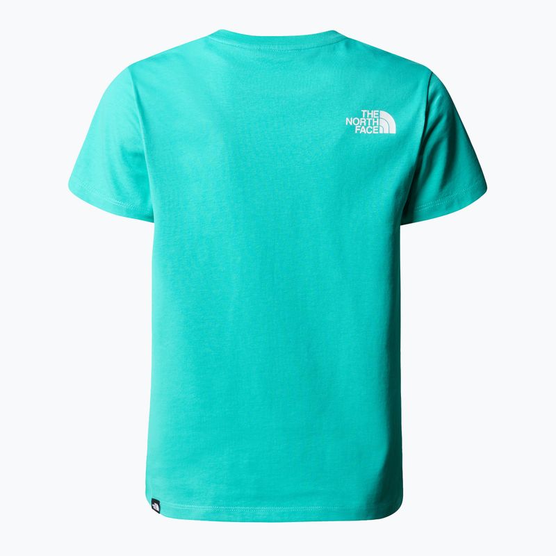 The North Face Easy gejzír aqua gyermek póló 2