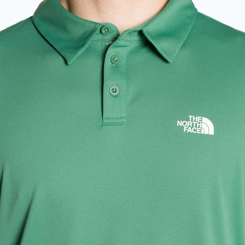Férfi galléros póló The North Face Tanken Polo gemstone green 3