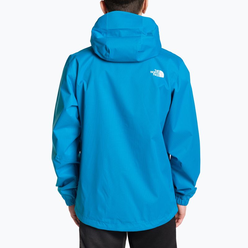 Férfi esőkabát The North Face Quest skyline blue black heath 2