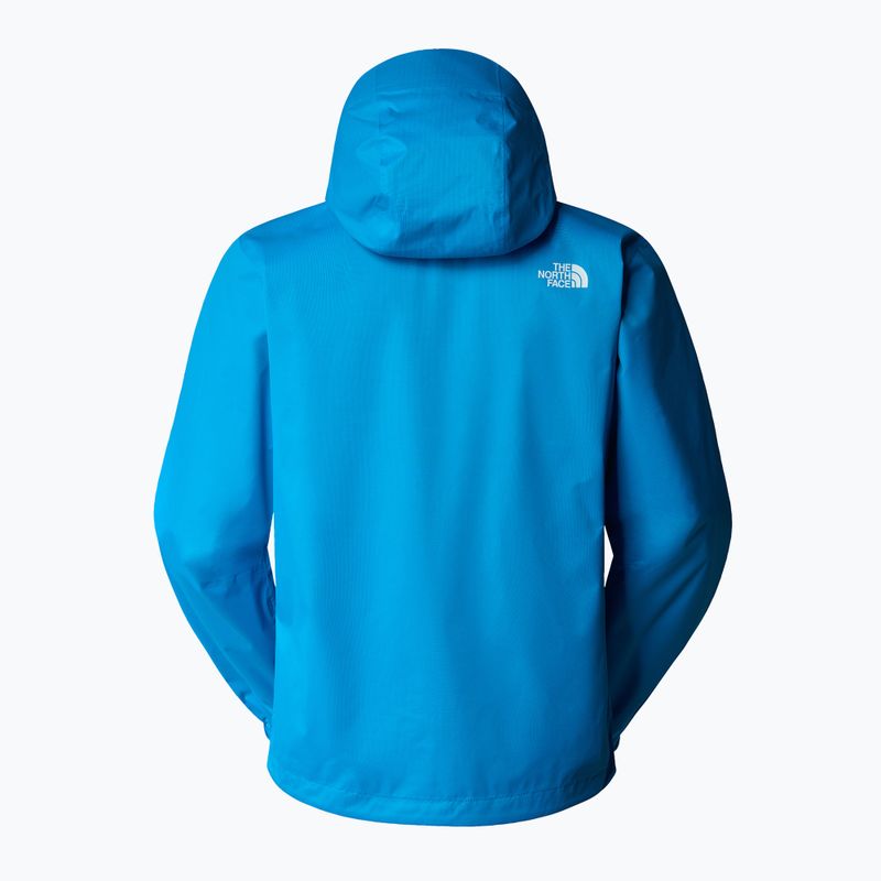 Férfi esőkabát The North Face Quest skyline blue black heath 7