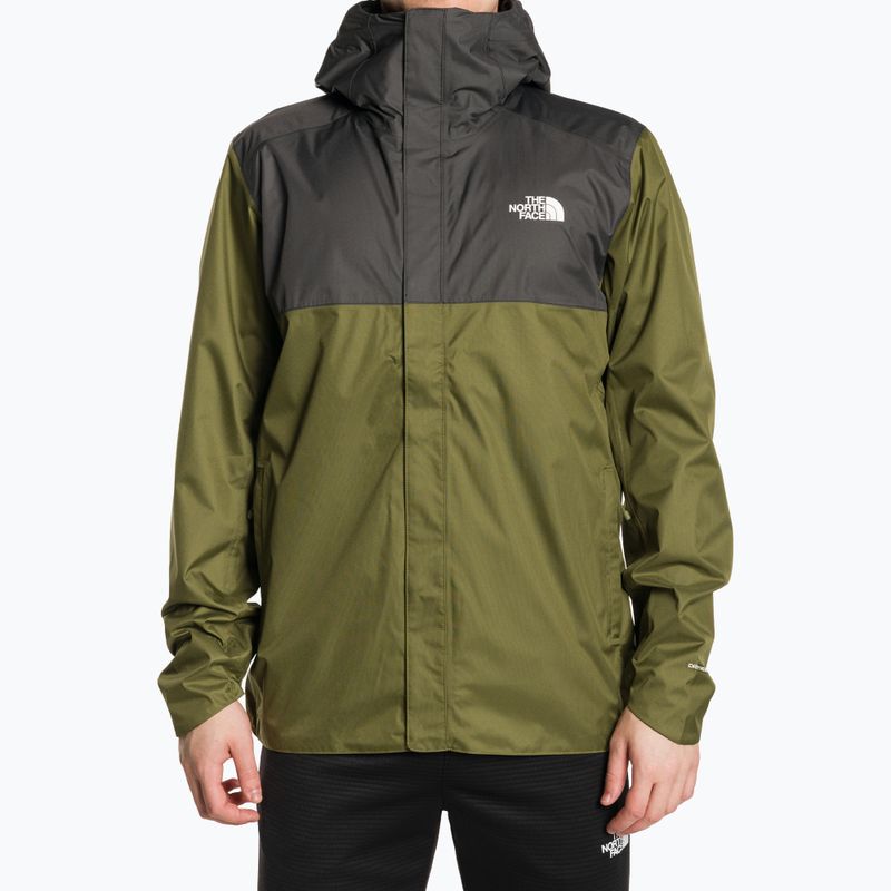 Férfi esőkabát The North Face Quest Zip-In forest olive/asphalt grey