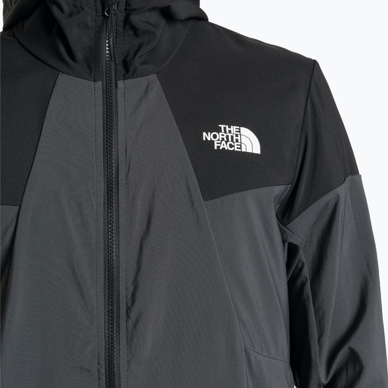 Férfi széldzseki The North Face Ma Wind Track aszfalt szürke/fekete 3