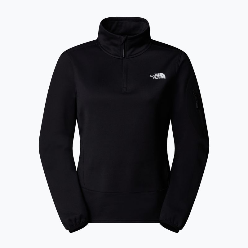 Női pulóver The North Face Mistyescape 1/4 Zip fekete/ fekete