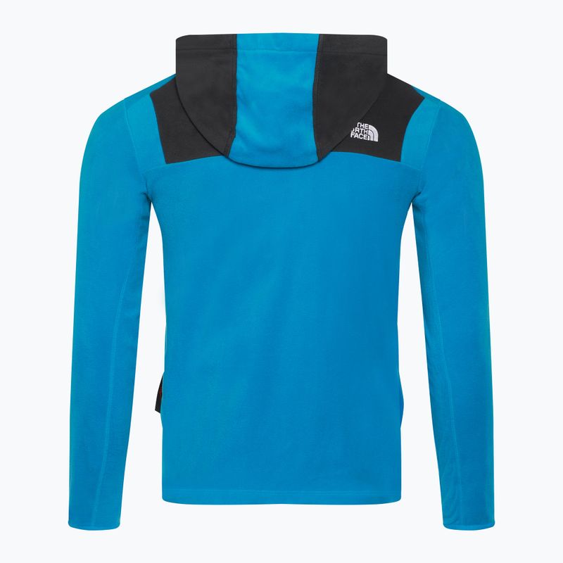 Férfi trekking pulóver The North Face Homesafe Full Zip Fleece Hoodie smoked pearl/asphalt grey 2