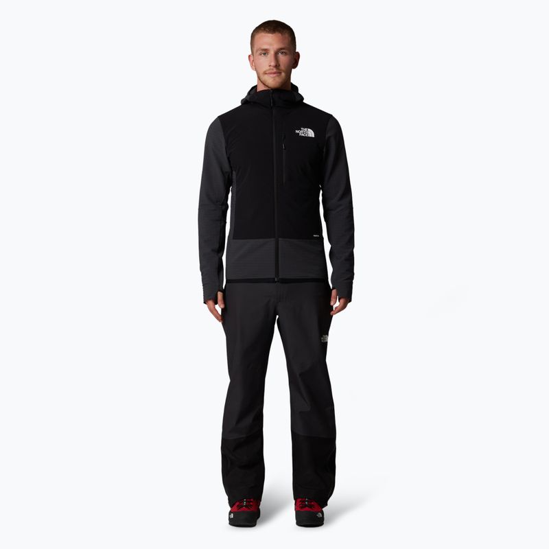 Férfi hibrid kabát The North Face Elixir Hybrid Ventrix Midlayer aszfalt szürke / fekete 2