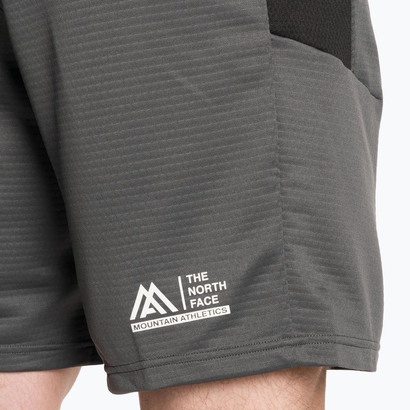 Férfi The North Face Ma Fleece antracit szürke/fekete rövidnadrág 4