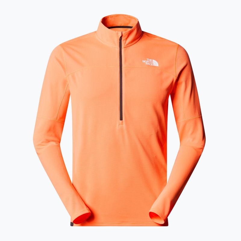 Férfi futópulóver The North Face Sunriser 1/4 Zip élénk lángú The North Face Sunriser 1/4 Zip pulóver 5