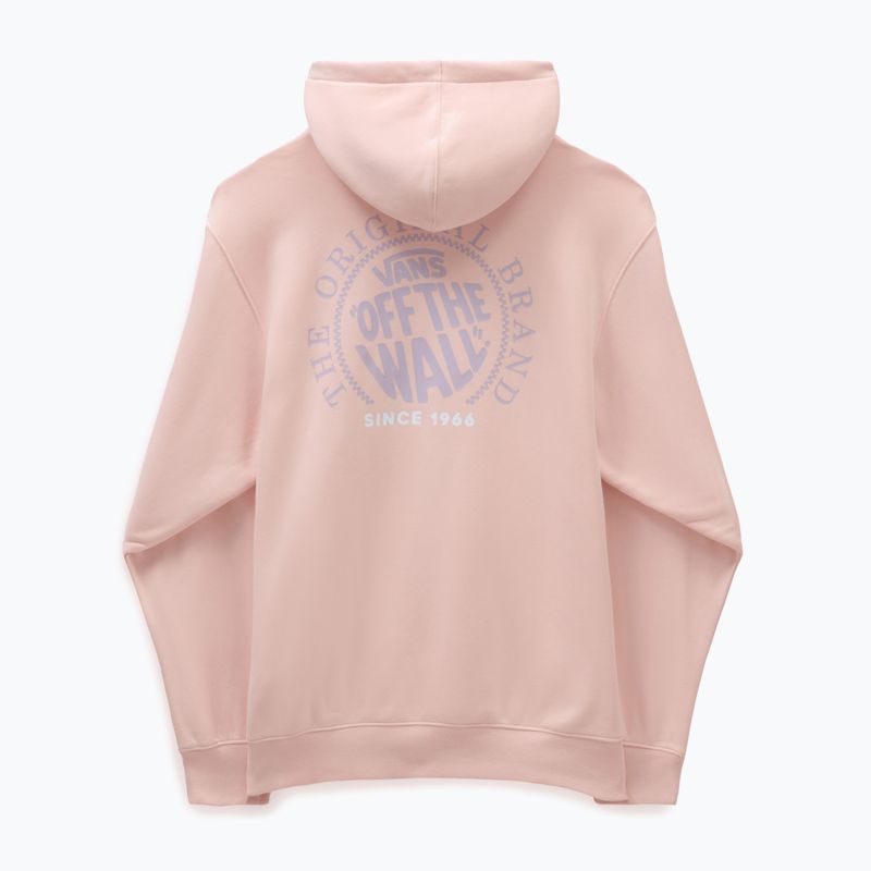 Férfi pulóver  Vans Circle Loose Fit Fleece Po Hoodie chintz rose 2