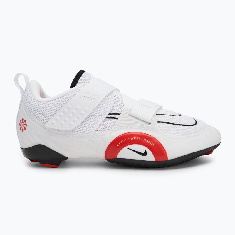 Nike Superrep Cycle 2 fehér/picante piros spinning cipő 2