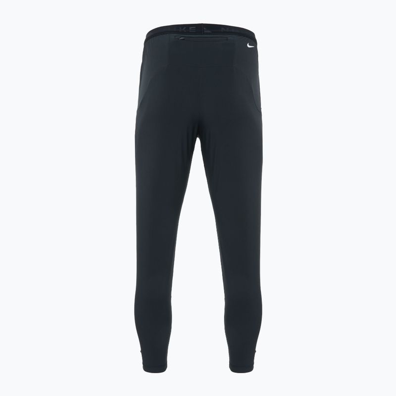 Férfi Nike Dri-Fit Trail Dawn Range fekete/fekete/fehér futónadrág 2