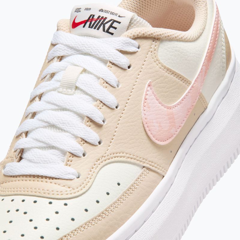 Női Nike Court Vision Alta cipő sail/white/sanddrift/arctic orange 8