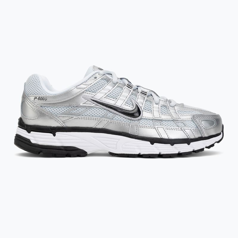 Nike P-6000 női cipő white/metallic silver/black 2