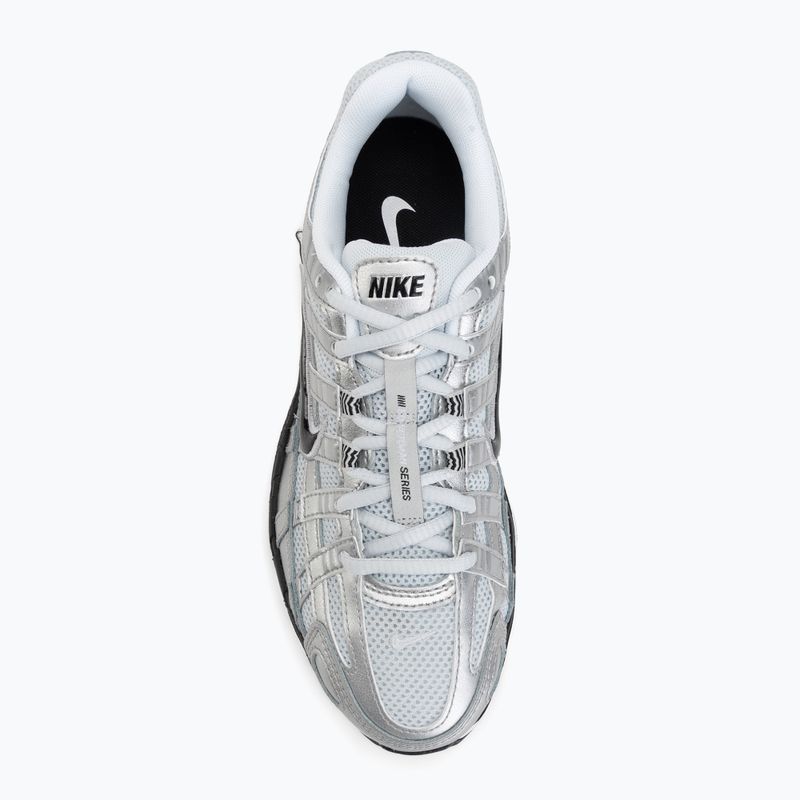 Nike P-6000 női cipő white/metallic silver/black 5