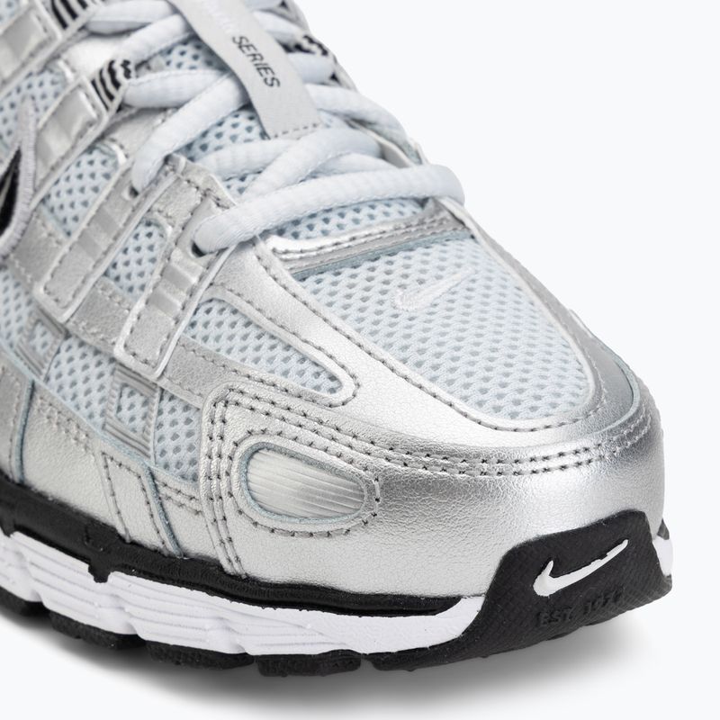 Nike P-6000 női cipő white/metallic silver/black 7