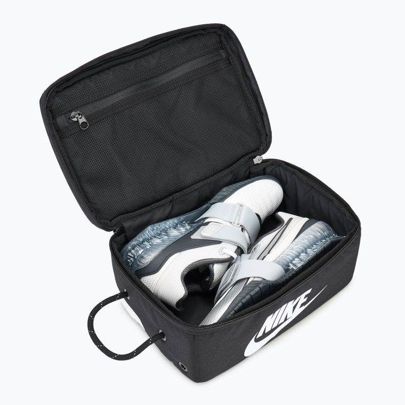 Sporttáska dobozszerű Nike Small 8 l black/black/white 4