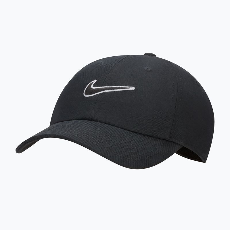Baseball sapka Nike Club Unstructured Swoosh black/black