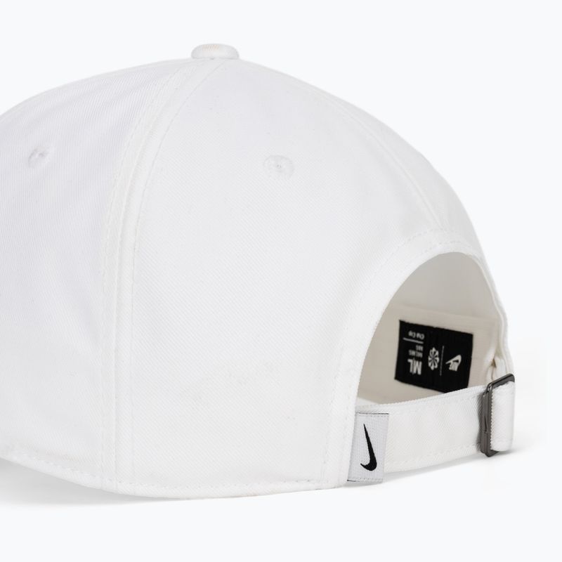 Baseballsapka Nike Club Unstructured Swoosh white/white 4