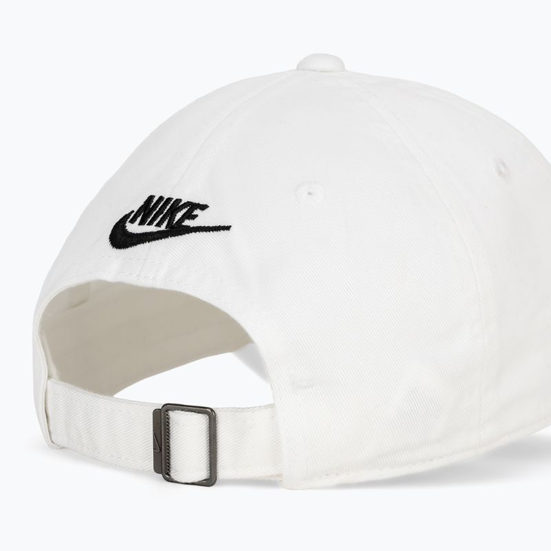 Baseball sapka Nike Club Unstructured JDI white/black 4