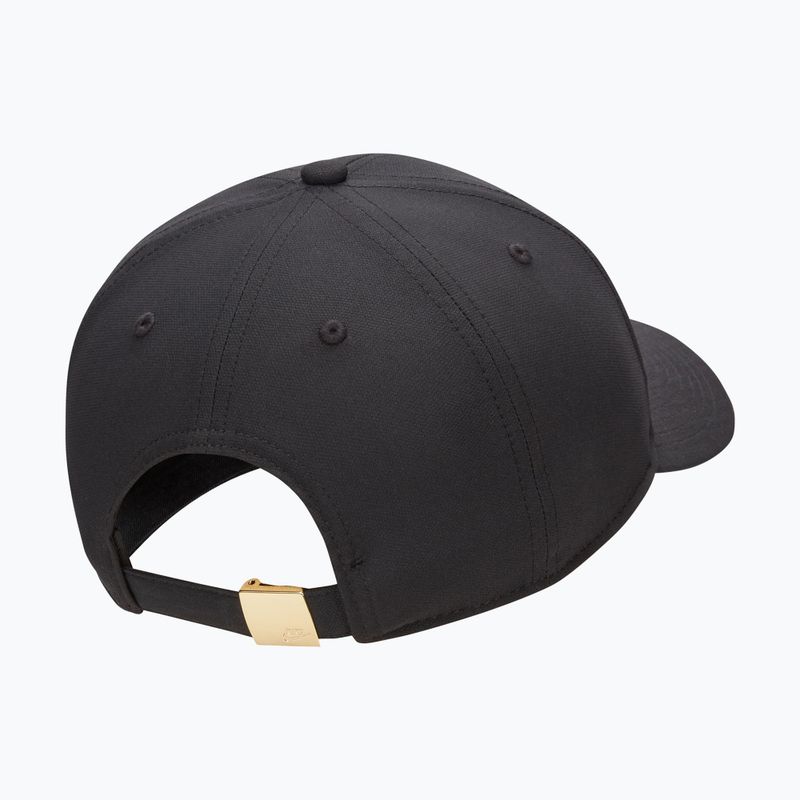 Baseball sapka Nike Dri-Fit Club black/metallic gold 2