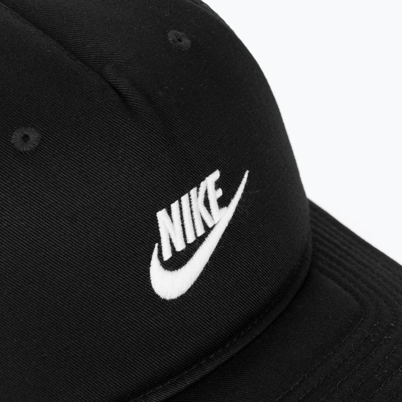 Nike Rise Structured Trucker sapka fekete/fehér 3