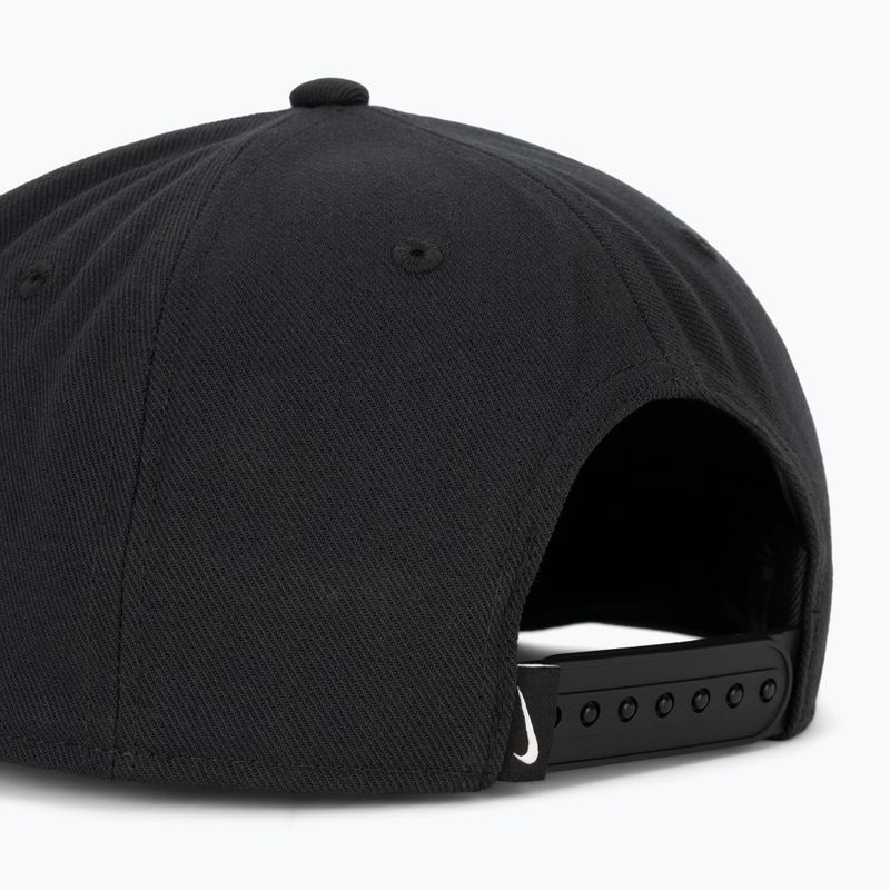 Férfi baseballsapka Nike Dri-Fit Pro Structured Futura black/black/black/white 4