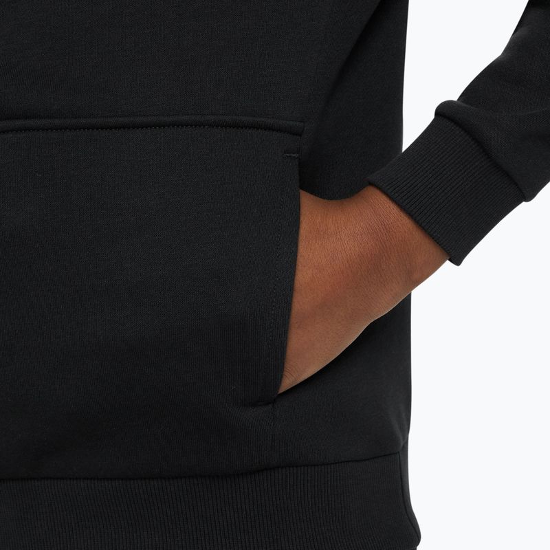 Gyermek Nike Club Fleece kapucnis pulóver fekete/fehér 7