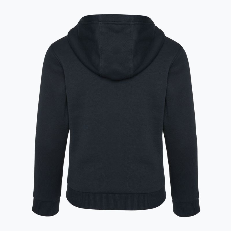 Gyermek Nike Club Fleece kapucnis pulóver fekete/fehér 2