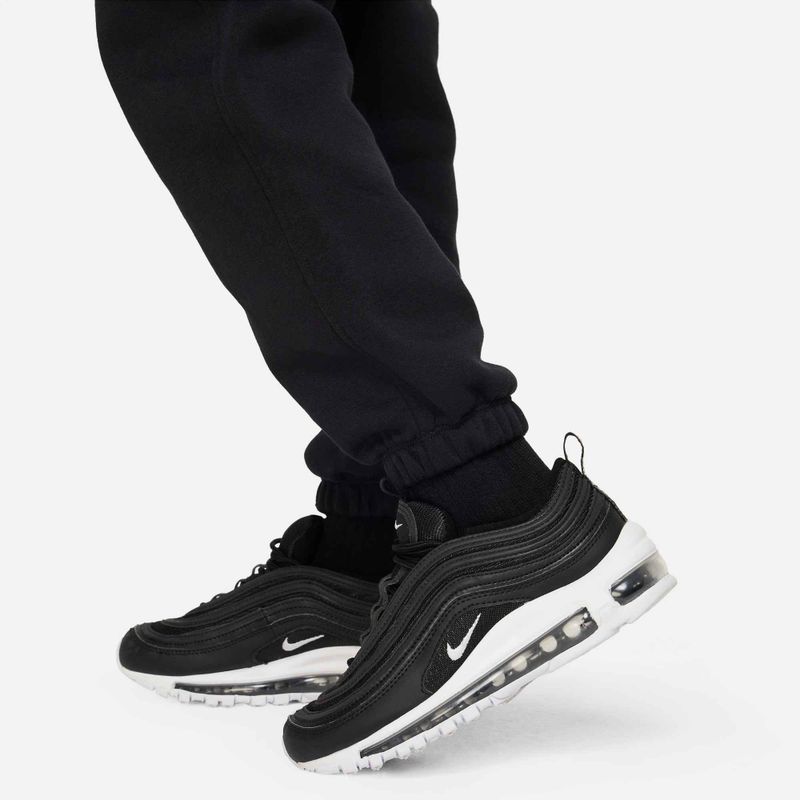 Nike Sportswear Club Fleece gyermek nadrág fekete/fekete/fehér 4