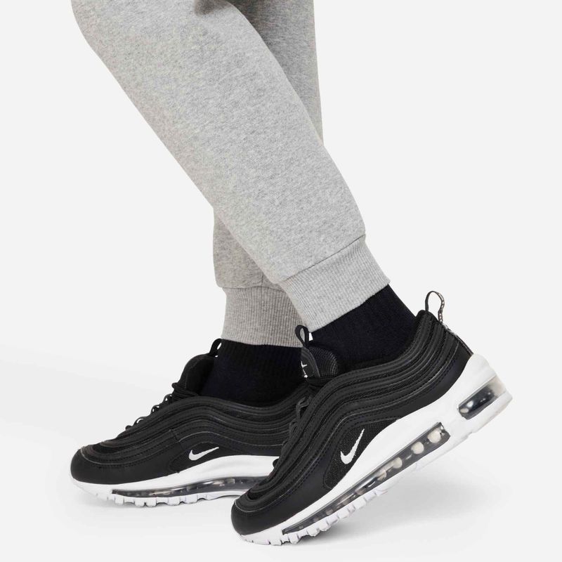 Nike Club Fleece gyermek nadrág sötétszürke szürke/alapszürke/fehér 5