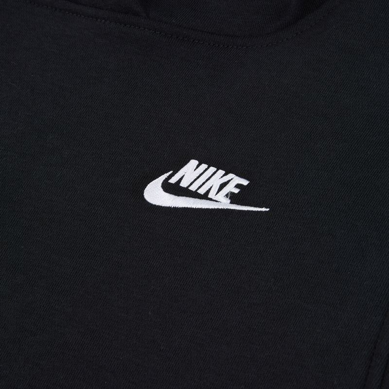 Gyerek pulóver Nike Sportswear Club Fleece black/white 3