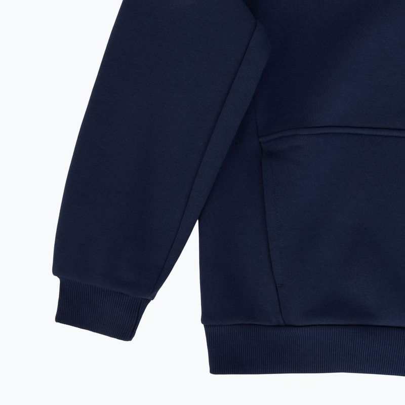 Nike Sportswear Club Fleece éjfekete tengerészkék-fehér gyermek pulóver 3