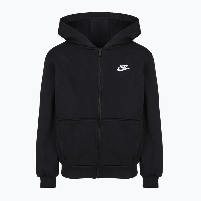 Gyerekpulóver Nike Sportswear Club Fleece black/white