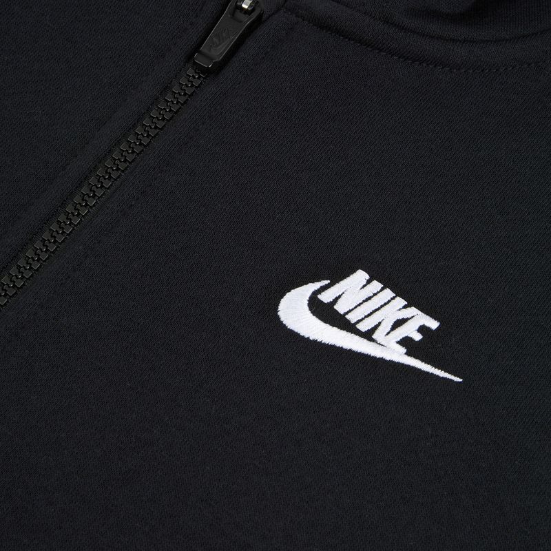 Gyerekpulóver Nike Sportswear Club Fleece black/white 3
