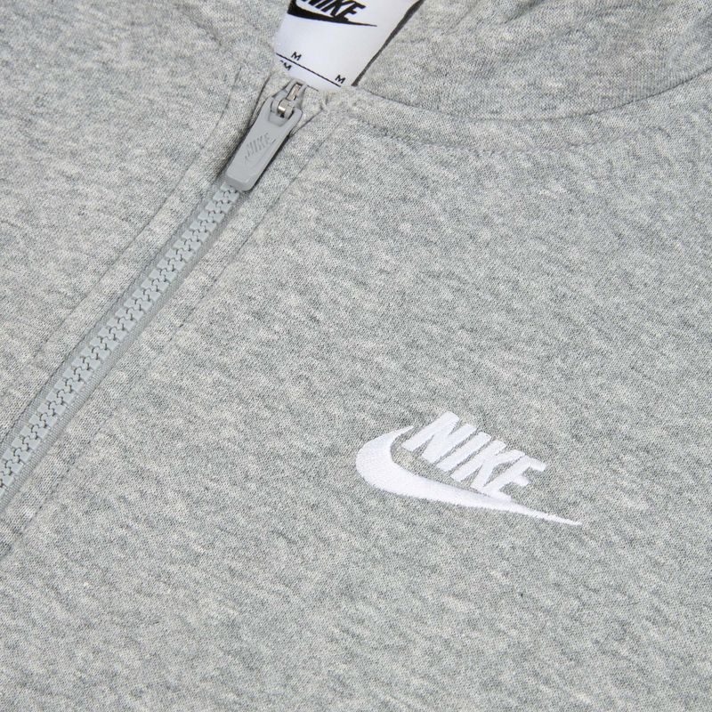 Gyerekpulóver Nike Sportswear Club Fleece dark grey heather/base grey/white 3