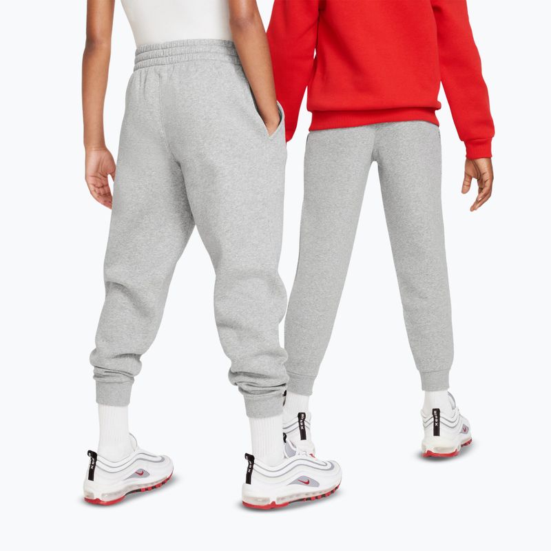 Gyerek nadrág Nike Sportswear Club Fleece dark grey heather/base grey/white