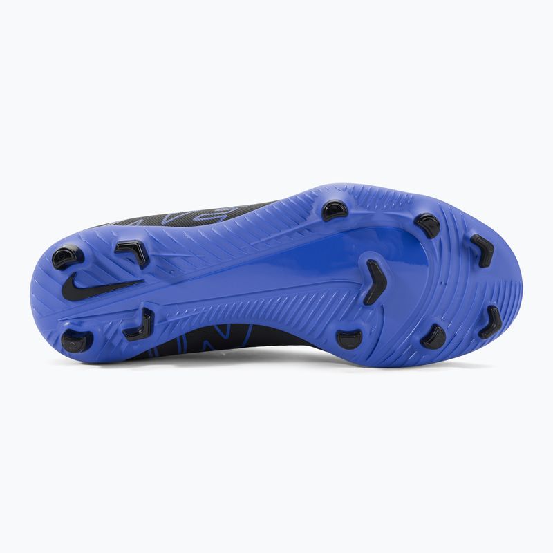Gyermek futballcipő Nike JR Mercurial Superfly 9 Club FG/MG fekete/króm/hyper real 5