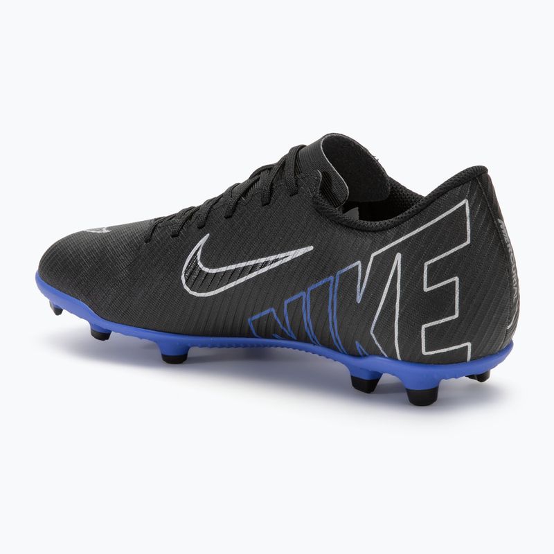 Labdarúgócipő Nike Mercurial Vapor 15 Club FG/MG fekete/hyper royal/chrome 3