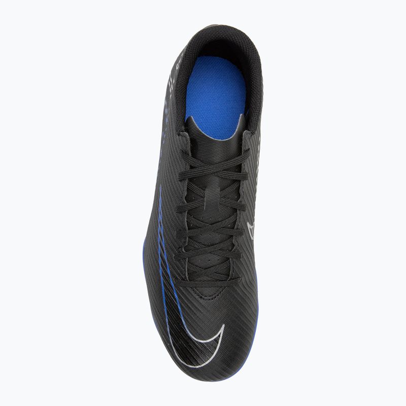 Labdarúgócipő Nike Mercurial Vapor 15 Club FG/MG fekete/hyper royal/chrome 5