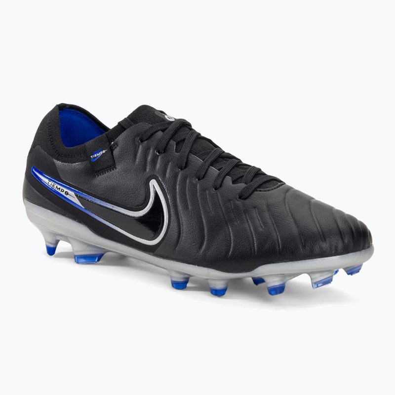 Focicipő Nike Tiempo Legend 10 Pro FG black/chrome/hyper real