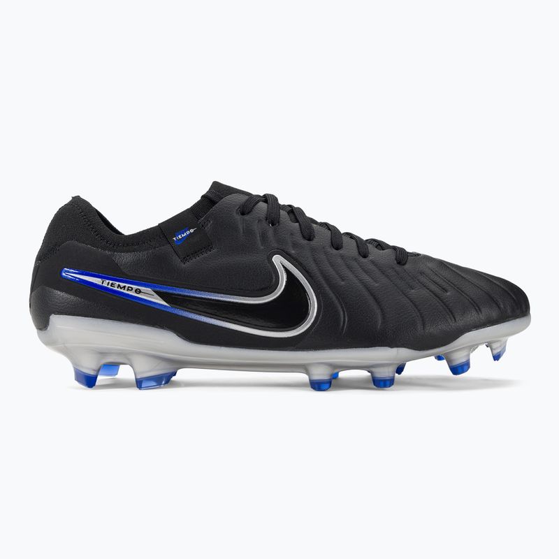 Focicipő Nike Tiempo Legend 10 Pro FG black/chrome/hyper real 2