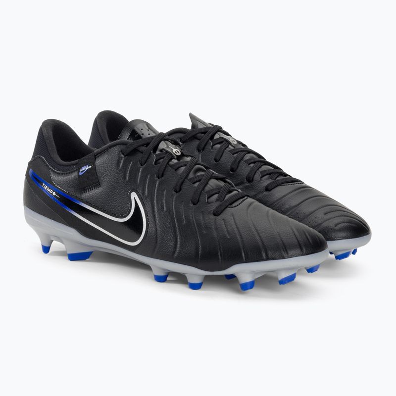 Focicipő Nike Tiempo Legend 10 Academy MG black/chrome/hyper real 4