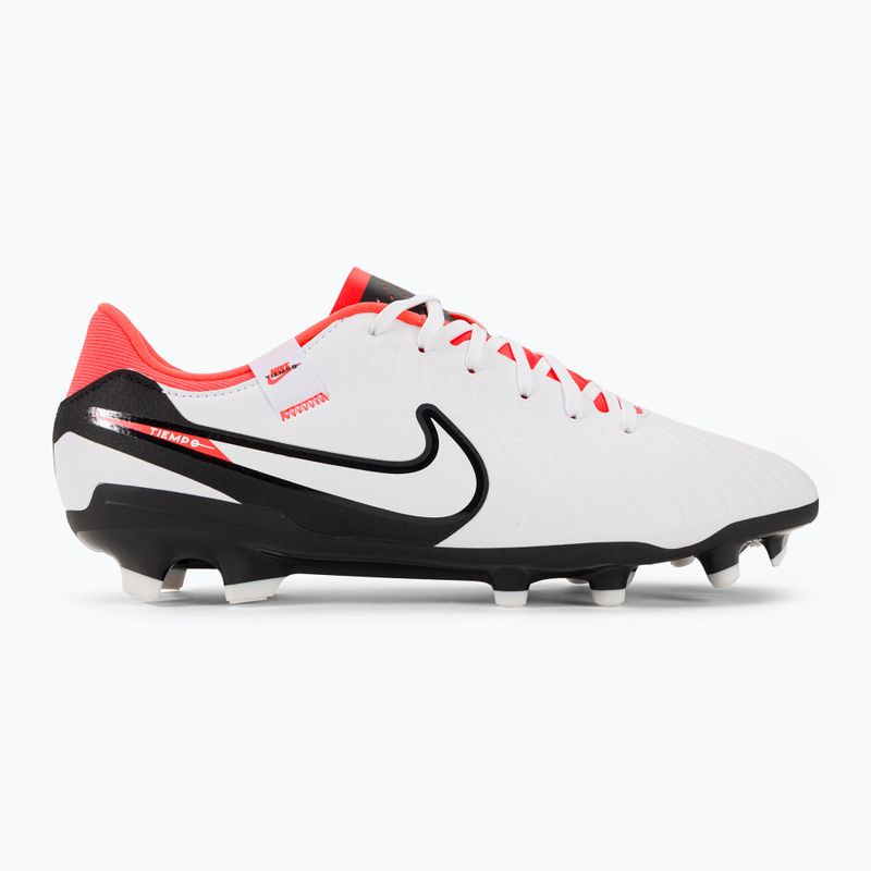 Focicipő Nike Tiempo Legend 10 Academy MG white/black/bright crimson 2