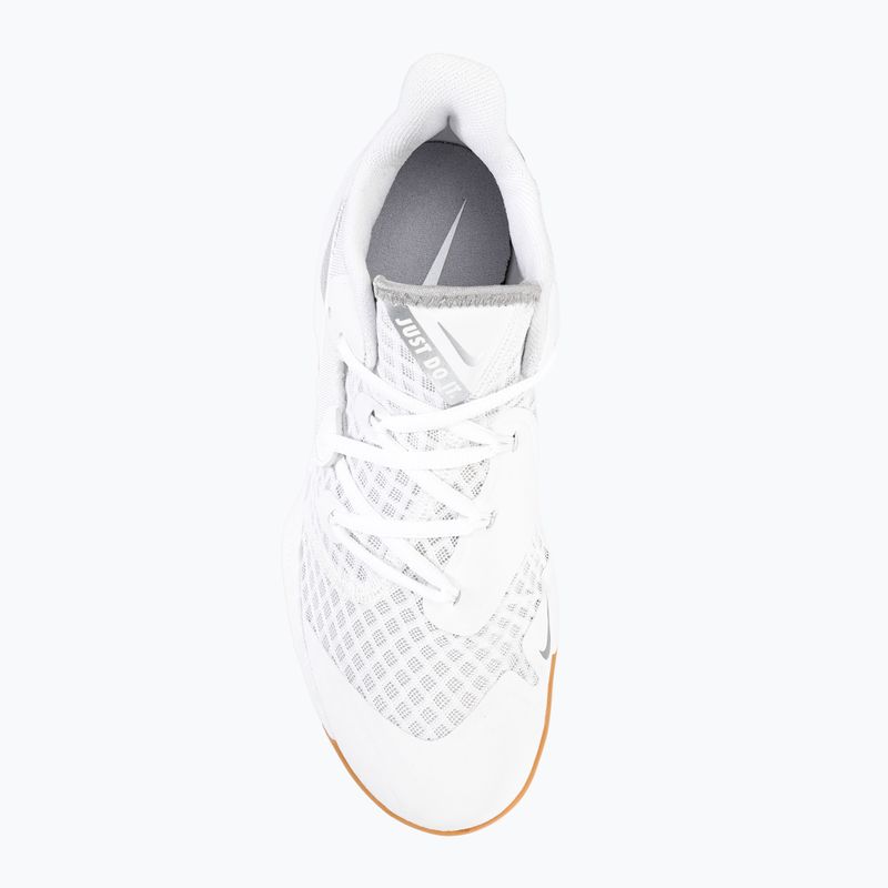 Nike Zoom Hyperspeed Court SE fehér/metál ezüst gumis röplabdacipő 6
