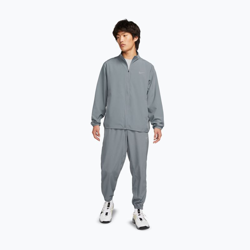 Férfi nadrág Nike Dri-Fit Form Tapered smoke grey/black 2